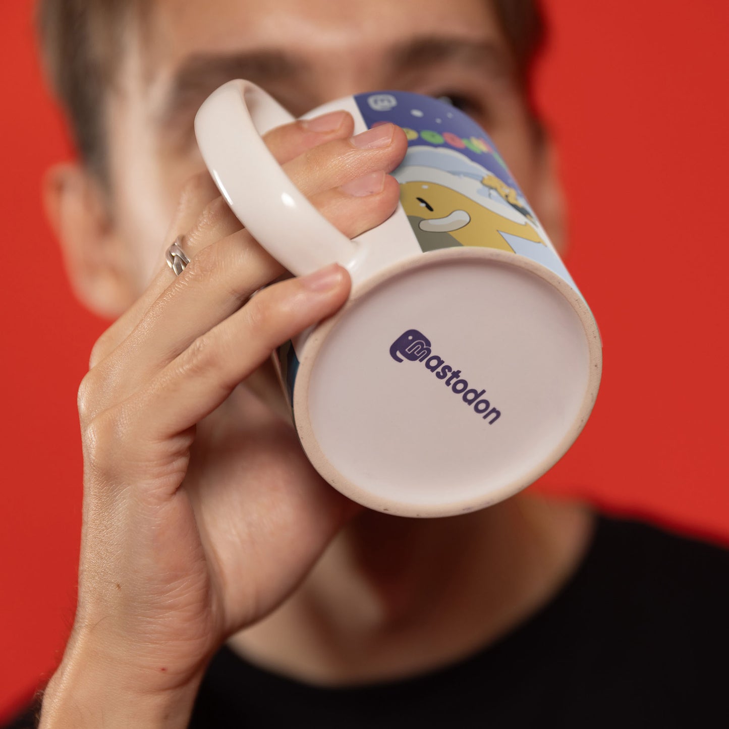 Mastodon Winter Wonderland Mug