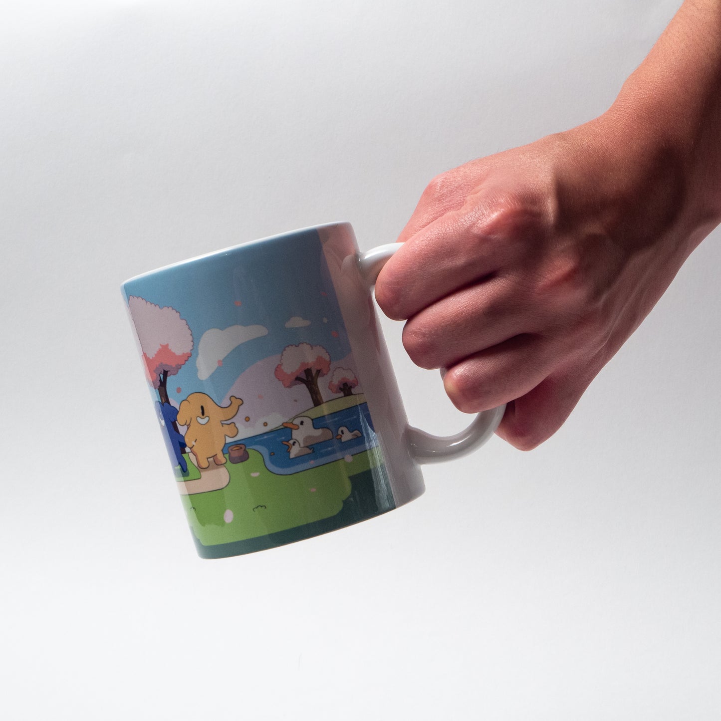 Mastodon Cherry Blossoms Mug