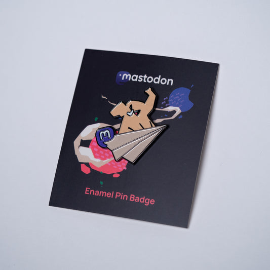 Mastodon Elephant Enamel Pin